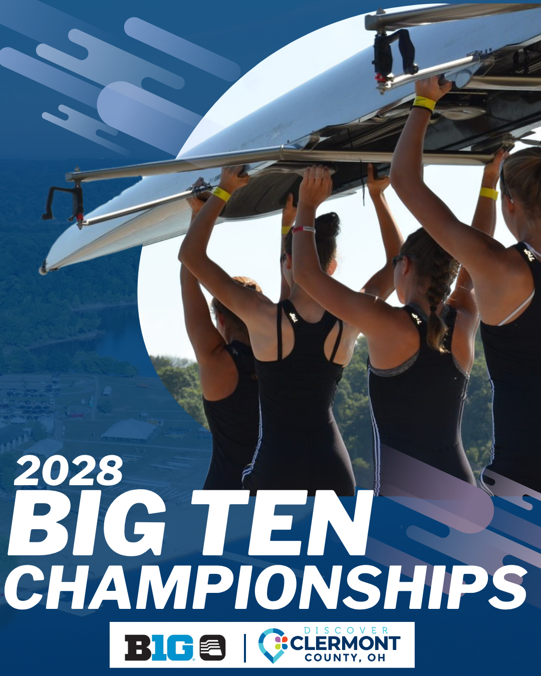CLERMONT COUNTY WINS BID TO HOST THE  2028 BIG TEN WOMEN'S ROWING CHAMPIONSHIPS