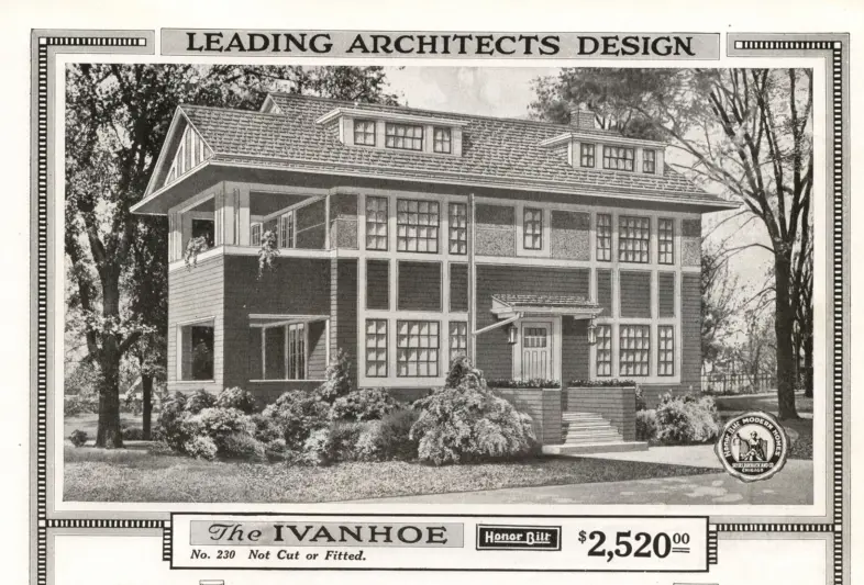 1918 Sears Modern Catalog image of The Ivanhoe